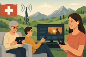 Schweizer Streaming Plattformen